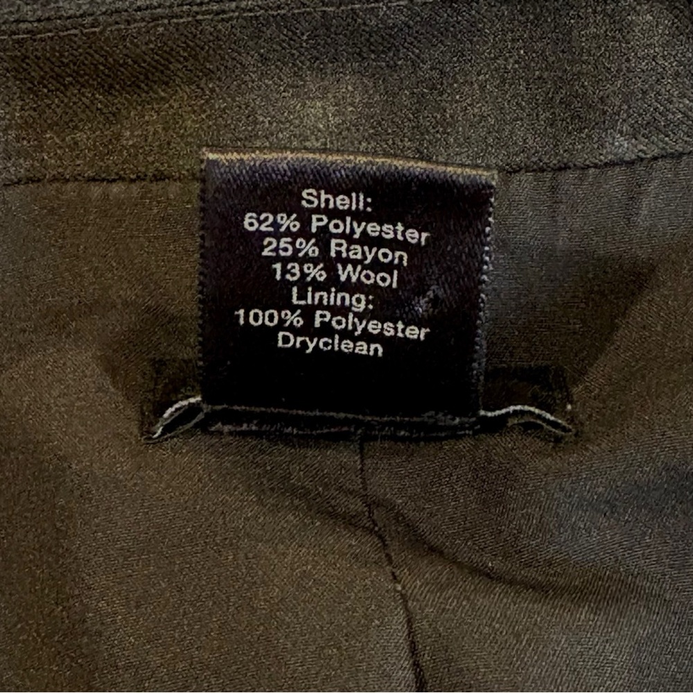 Ann Taylor Charcoal Gray Blazer - Picture 9 of 9